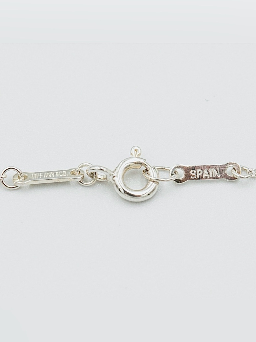 Tiffany & Co. Elsa Peretti 925 Silver Star of David Pendant Necklace Small 12mm - Picture 5 of 8